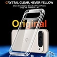 thumbnail image 2 of KOMI for Google Pixel 9 Pro XL Case, with 1X Screen Protector, Clear [Not Yellowing] [Military-Grade Drop Protection] Slim Shockproof Protective Cover Phone Case for Pixel 9 Pro XL, Clear, 2 of 5