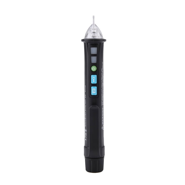 Probador de voltaje, MESTEK AC10 1000V Probador de voltaje de CA inteligente N Oncontact Probador de voltaje inteligente Instalación sin esfuerzo