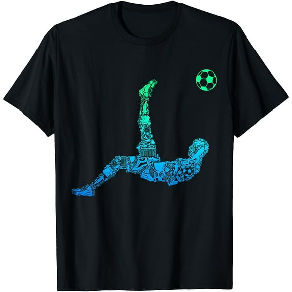 Soccer Players Youth Men Boys Kids T-Shirt