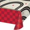 54"W x 102"L Rectangular Vintage Race Car Paper Tablecover All Over Print,Pack of 3