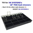 thumbnail image 4 of HK SYSTEMS Till for 18" POS Cash Drawer (ASIN : B01KU4TUGA) ONLY. Won't fit to Other Cash Drawers., 4 of 4