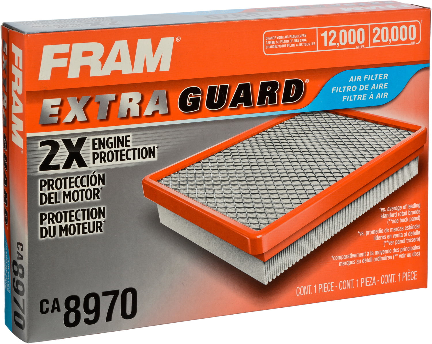 Air Filter-Extra Guard Fram CA8970