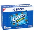 thumbnail image 2 of OREO Mini Chocolate Sandwich Cookies Multipack, 2 of 5