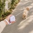 thumbnail image 4 of Retractable Dog Leash for Small Dogs and Cats, Anti-Pull Strong Nylon Tape with Hands-Free Wrist Strap, Mini Portable Walking Leash with One-Hand Brake for Safe Control, 4 of 4