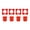 Red, variant on Heavy Duty Rubber Sleeve Microphone Sponge Cover Antislip Rings Grip Universally Fit Durability Stage Performances Accessory
