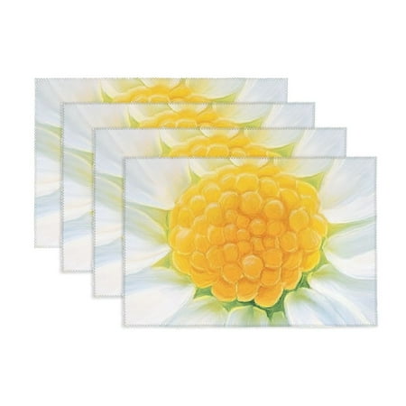 

Creowell Daisy Placemats – 4 Pieces 11.8*17.7in