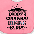 thumbnail image 4 of Inktastic Colorado Daddy Hiking Buddy Boys or Girls Baby Bib, 4 of 4
