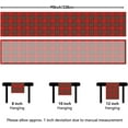thumbnail image 5 of Christmas Checkered Tartan Table Runner - Red Buffalo Plaid Xmas Stain Resistant Washable Table Decoration for Dining/Parties/Holiday Decor, 13 x 90 Inch, 5 of 6