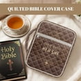 thumbnail image 7 of FOR U DESIGNS Floral Pattern Bible Case GOD IS WITHIN HER Bible Carrier Tote Bag Church Bags Bible Journaling Supplies Protective Church Organizer Holder Bag, 7 of 7