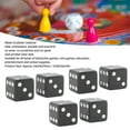 thumbnail image 4 of Square Corner Dice,8pcs 6 Sided Dice Set Educational Square Corner Dice Standard Game Dice Interactive Board Games Dice For Home Classroom, 4 of 8