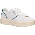 thumbnail image 5 of HEYDUDE Women Karina DBL Duo Suede , Egret/Multi, 12, 5 of 6