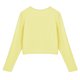 thumbnail image 4 of Cowsor Girls Long Sleeve Bolero Cardigan Kids Button Closure Knitted Shrug Cropped Sweaters Tops, 4 of 7