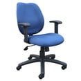 thumbnail image 3 of Boss Office Products Task Chair with Loop Arms-Color:Burgundy, 3 of 5