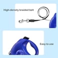 thumbnail image 5 of Corde de Traction Télescopique Automatique Rétractable Réfléchissant Chien Laisse Extensible Résistant à la Tension Chien de Plomb Ceinture de Traction avec Poignée Ergonomique pour Petit Chien Moyen Chien, 5 of 5