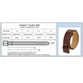 thumbnail image 6 of Gelante Genuine Full Grain Leather Belt Strap Without Belt Buckle. Embossed Brown-S, 6 of 6