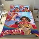 thumbnail image 1 of Elena de Avalor Princesa Conjunto de sábanas temático, trío de piezas, cómodo y amigable con la piel, diseño único, regalo de decoración para el hogar para familiares, amigos y fans, 90 cm * 190 cm, 1 of 6