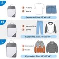 thumbnail image 2 of GFDYREE Compression Packing Cubes for Travel, 6 Set Compression Packing Cubes Travel Essentials, Compressible Travel Packing Cubes Organizers for Carry On Luggage, Light Grey, 2 of 7