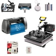 thumbnail image 4 of 15"x15" 6-in-1 Heat Press and Sublimation Machine with 14" Vinyl Cutter/Plotter, 4 of 12