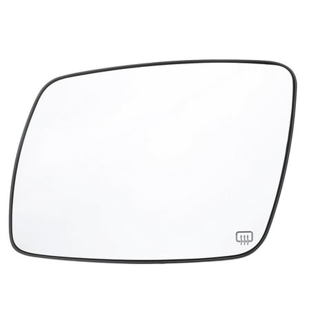 ECCPP Side View Mirror Glass Fit For 2009-2019 for Dodge for Journey 2.4L 2009-2010 for Dodge for Journey 3.5L 2011-2019 for Dodge for Journey 3.6L LH W/PLATE CHROME,FLAT,W/HEATED PL:CH1323393