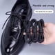 thumbnail image 2 of Cordones de zapatos encerados de algodón, cordones redondos de cuero para botas Oxford, cordones impermeables de 60/80/100/120/140/180cm, paquete individual de 120cm Gao Jinjia LED, 2 of 2