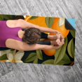 thumbnail image 5 of Tangerine Gym Towel with Storage Bag, 72.8"x26.8", Suitable for Yoga, Pilates, Fitness, etc., 5 of 6