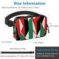 thumbnail image 3 of Palestine Running Belt Fanny Packs for Women & Men, Waist Pack Runners Bag Money Belt Phone Holder for Running Sports Hiking Traveling, 3 of 6