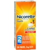 Nicorette 2 mg Coated Fruit Chill 20 Each (Pack of 6)