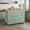 L-Green, variant on CBJCBJ Kitchen Islands Cart on Wheels with Storage, Wood Microwave Table with Drawers and Spice Box , for Dining Room,Blue