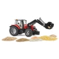 thumbnail image 1 of Sans Nom - BRUDER Massey Ferguson 7624 avec Chargeur Frontal, 1 of 10