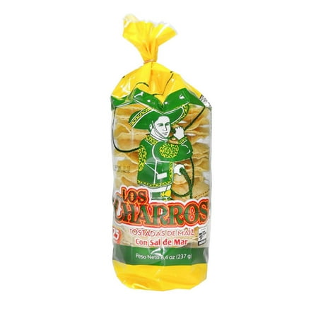 Product Of Los Charros, Corn Tostadas With Sea Salt, Count 1 - Mexican Food / Grab Varieties &