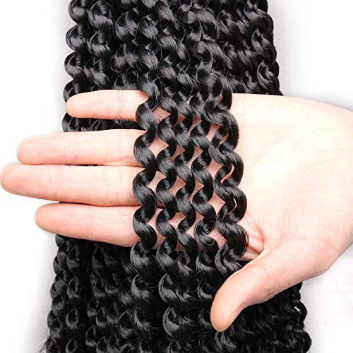 Leeven 12 Inch Water Wave Crochet Hair For Passion Twists 2 Packs Short Bob Passion  Twist Hair for Butterfly Locs Natural Black Synthetic Spring Twist Braiding  Hair for Women 1B# 