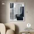 thumbnail image 5 of Oceanic Forms I Shadowbox Print Modern Wall Decor by Art Remedy, White Frame, 30 x 36, 5 of 7