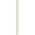 thumbnail image 3 of Ekena Millwork 94"H x 3/8"T Pandora Adjustable Wood Decorative Slat Wall Panel Kit, Red Oak (contains 16 Slats + 1 Straight Edge Starter Slat), 3 of 16