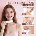 thumbnail image 5 of Bikini Trimmer for Women, 3 in 1 Electric Razors with LED Display, Waterproof Wet & Dry Use Hair Trimmer Kit for Ladies Pubic Legs Face Underarms, Type-C Rechargeable Portable Womens Body Shavers Set, 5 of 10