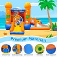 thumbnail image 5 of TLSUNNY Kids Inflatable Bounce House and Water Slide, with Blower, 3-in-1 Kids Bouncy Castle for Backyard / Outdoor Fun, 5 of 7