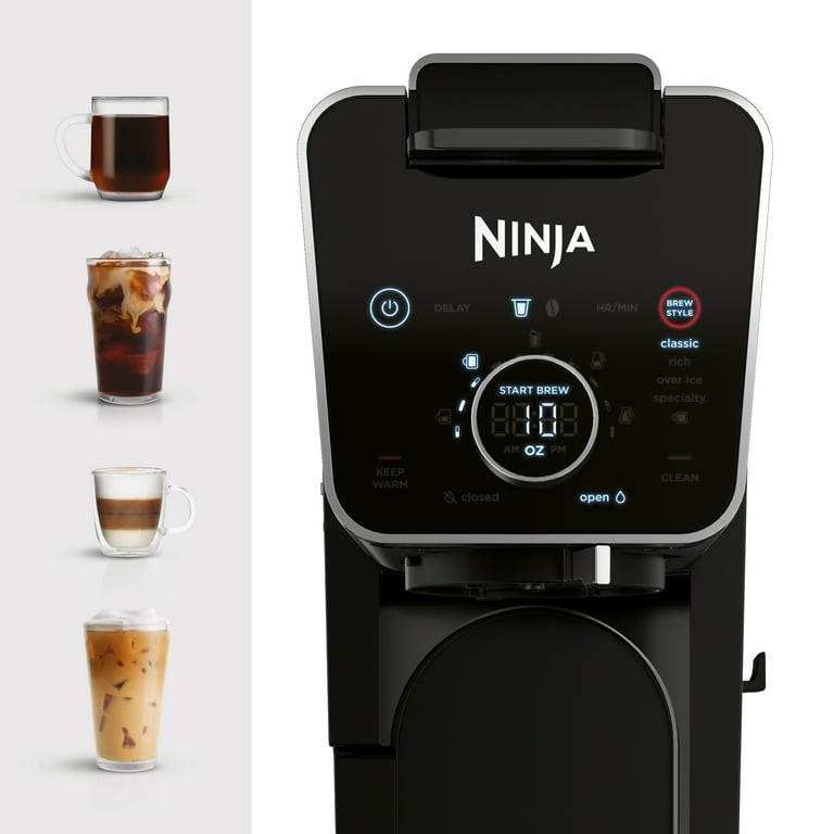 REVIEW Ninja CFP301 DualBrew PRO Specialty 12 Cup Coffee Maker Single Serve  K Cup Pod Machine Latte 