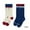 Multicolor, variant on Godderr Kids Girls Knee High Socks,2Pairs Toddler Baby Dress Sock,Mid-Calf Socks Girls Thigh High Socks Stockings for 3-12 Years Old