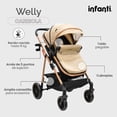 thumbnail image 3 of Carriola Sistema De Viaje Welly Convertible A Bambineto Beige, 3 of 7