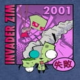thumbnail image 3 of Invader ZIM - ZIM with Kanji Failure - 2001 - Toddler And Youth Girls Short Sleeve Graphic T-Shirt, 3 of 5