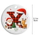 thumbnail image 3 of Adornos navideños con letras del alfabeto | 26 colgantes decorativos | Decoración navideña personalizada para hacer tú mismo, 3 of 6