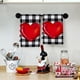 thumbnail image 5 of Paños de cocina para San Valentín | Paños de cocina de poliéster multicolor de 60 x 40 cm | Paños absorbentes y suaves para secar platos | Paños de cocina duraderos para cocinar, hornear, limpiar y, 5 of 6