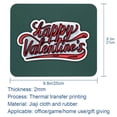 thumbnail image 5 of Valentine's Day Printed Non-Slip Rubber Bottom Gaming Mouse Pad 8.3x9.8 Inch Square Office and Gaming Mouse Mat, 5 of 6