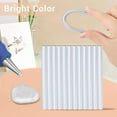 thumbnail image 3 of Manarty Colored Hot Glue Sticks Full Size, 48 PCS 0.43" Dia x 4" Long Hot Melt Glue Sticks, 12 Colorful EVA Adhesive Purpose Glue Stick Standard for DIY Art Craft Stamp Repairs Gluing Projects, 3 of 10