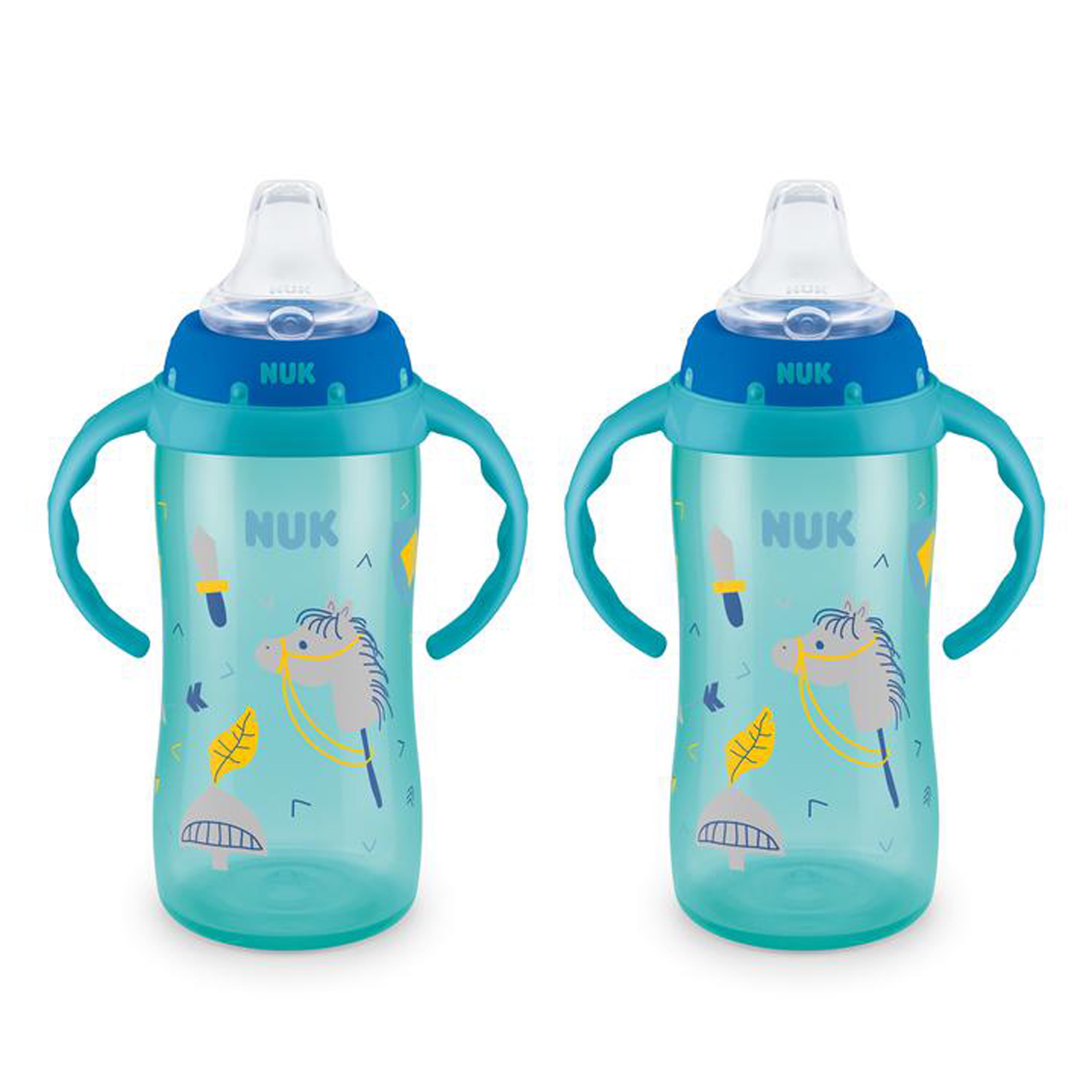 NUK® Learner Cup, 10 oz, 2 Pack, 8+ Months﻿, Boy