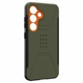 thumbnail image 3 of UAG Civilian Pro Rugged Case Olive Drab/Orange for Samsung Galaxy S25, 3 of 5