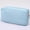 Ice blue, variant on Stock Multi Colors Nylon Pouch Large Cosmetic Bag Zipper Toiletries Organizer Bag For Women Girls Gift Makeup Pouch