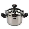 thumbnail image 1 of Stainless Steel Pressure Cooker, Explosion Proof Fast Cooking High Temperature Resistant Shiny Style Pressure Cooker  for Induction Stove 7L 24cm, 1 of 7