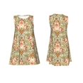 thumbnail image 7 of KLL Colorful Paisley Pattern Womens Summer Dresses 2025,Loose Round Neck Sleeveless Sundresses Tank Dresses with Pockets, 7 of 7