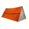 thumbnail image 1 of Soidarity Refugio de emergencia Saco de dormir Tienda de supervivencia temporal A prueba de viento Cálido Aislamiento térmico desechable Kit de carpas, 1 of 6