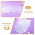 thumbnail image 4 of Shisuyan 200 Pcs Feuilles de Papier pour Masque de Cou DIY en Plastique Feuilles de Masque Jetables pour Spa, 4 of 8